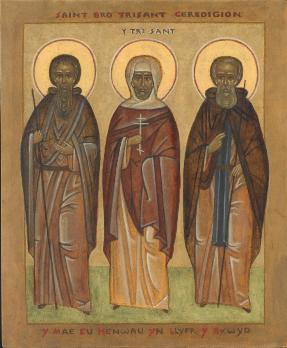 Religious icon: Three Saints of Wales